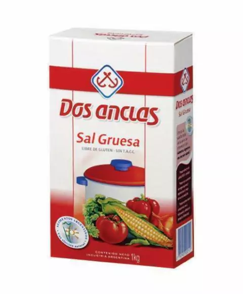 SAL GRUESA DOS ANCLAS ESTUCHE 1KG