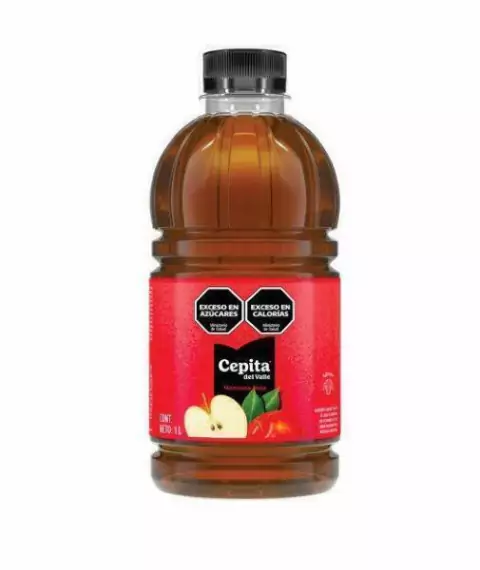 JUGO CEPITA PET.MANZANA ROJA 1L