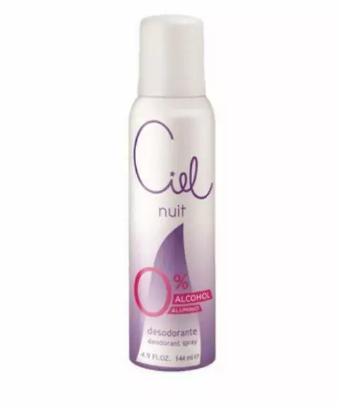 DESODORANTE CIEL NIUT 0% 144ML