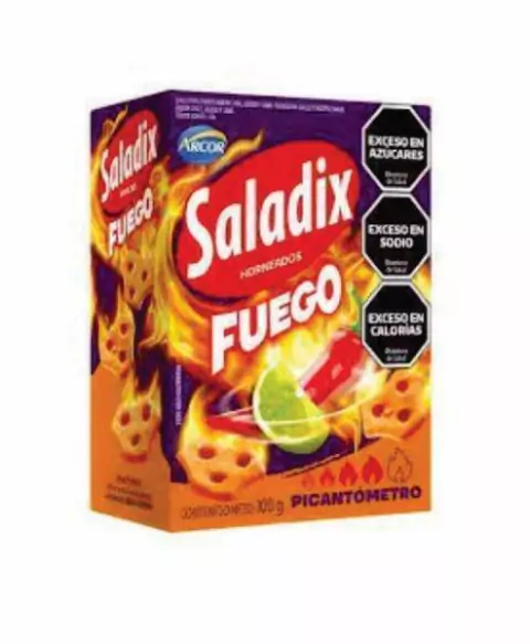 GALLETITAS SALADIX FUEGO 100G