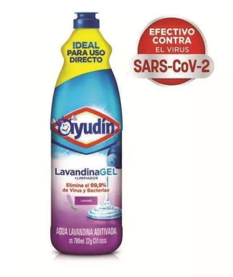 LAVANDINA EN GEL AYUDIN LAVANDA 700ML