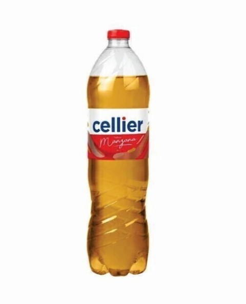AGUA SABORIZADA SIN GAS CELLIER MANZANA 1.5L
