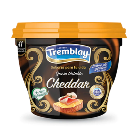 QUESO UNTABLE TREMBLAY CHEDDAR 190G