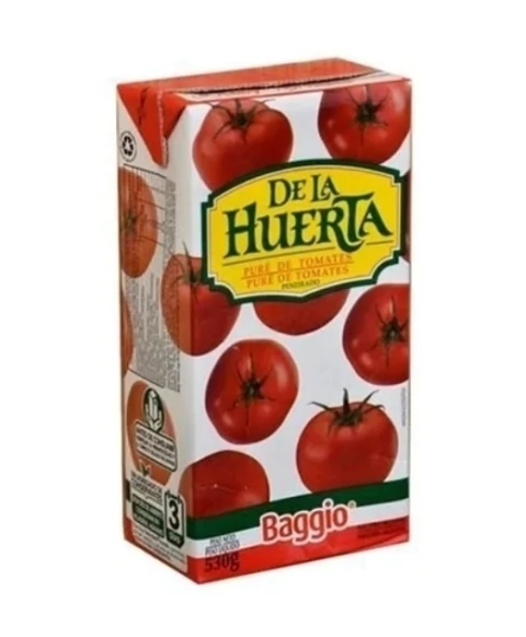 PURE DE TOMATE DE LA HUERTA 530G