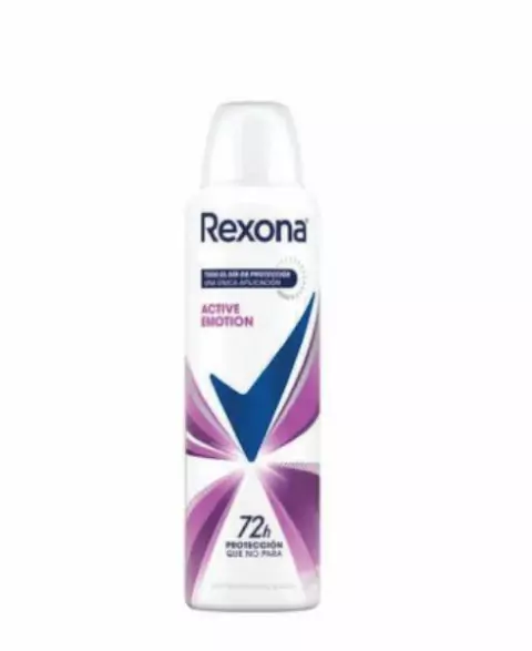 DESODORANTE REXONA 0% AEROSOL ACTIVE EMOTION 90G