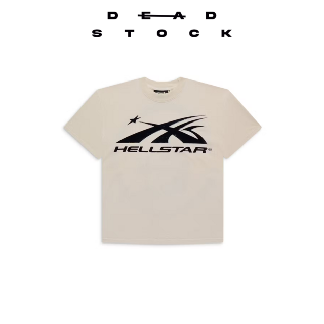 Hellstar Sports Core Gel Logo T-Shirt White/Black thumbnail 2