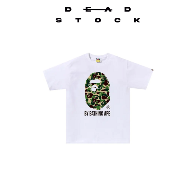 Bape Abc Camo By Bathing Ape Tee White/Green thumbnail 2