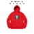 Supreme Leigh Bowery Hooded Sweatshirt Burnt Red