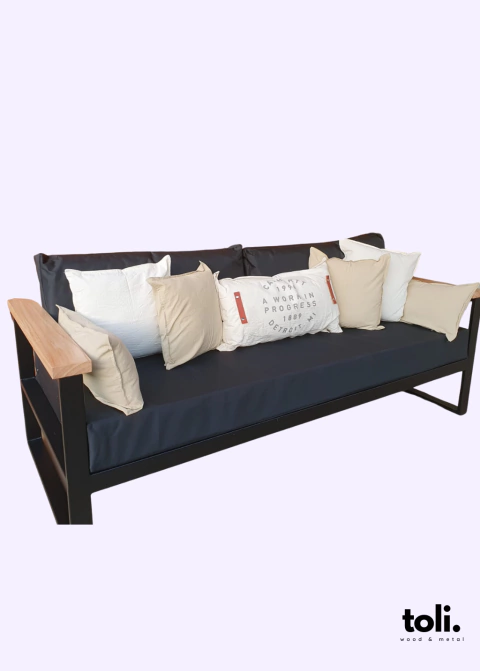 Sillon con apoyabrazos de Madera