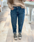 Jean Mom azul