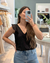 Remera Selena lisa