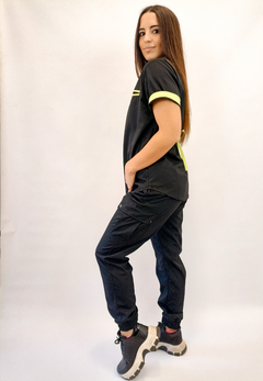 Pantalón Cargo (negro)