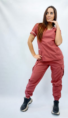 Pantalon Cargo Ladrillo ( mujer) - comprar online