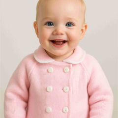 Tapado cuello baby bb rosa 472502 - comprar online