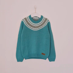 Sweater guarda aguamarino en internet