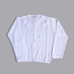 Americana rosa larga blanco - comprar online