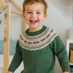 Sweater guarda verde en internet