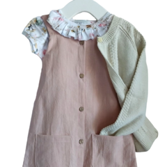 Conjunto Rosa: Jumper + remera + americana