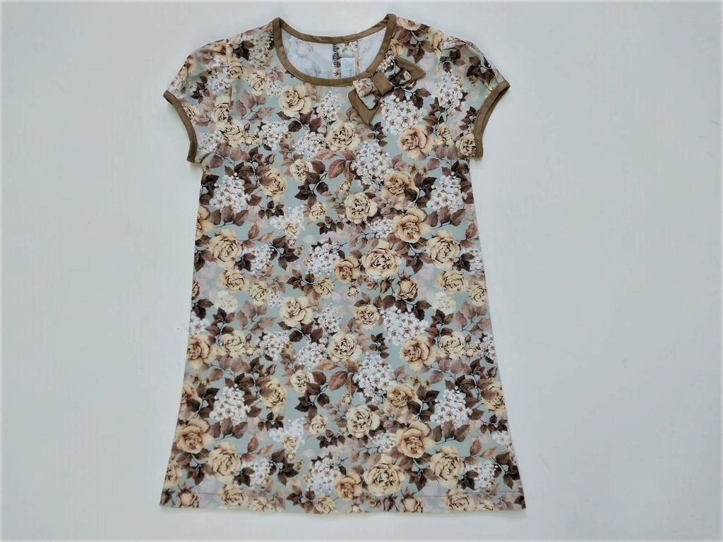 Vestido rosas antiguas