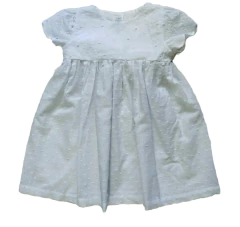 Vestido de Bautismo blanco