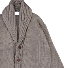 Saco smocking avellana - Ines Meyer - Tienda Online