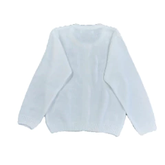 Americana blanca bordada - comprar online