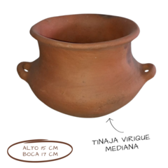 Maceta tinaja de barro artesanal en internet
