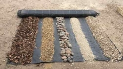 Piedra granza Dolomita OCRE GRIS bolsa por 25 kg - Nuevo Vivero Hanasono