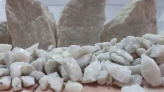 Piedra puño marmol blanco - Grande - comprar online