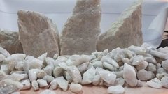 Piedra puño marmol blanco - Grande - tienda online