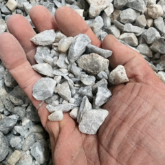 Piedra marmol color bardiglio en bolson big bag