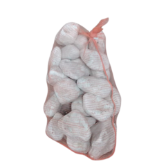 Imagen de Piedra marmol rolado /redondeada blanco