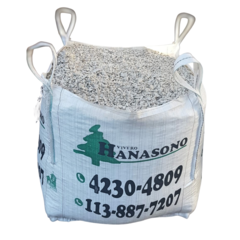Piedra mar del plata en bolson big bag - Nuevo Vivero Hanasono