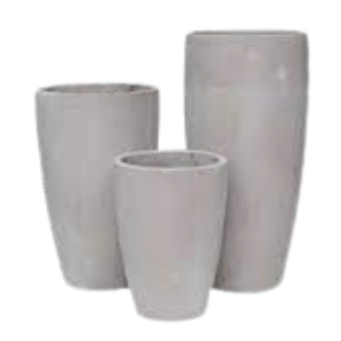 Maceta de fibrocemento - cono moderno - comprar online