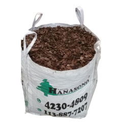 Chips de corteza de pino en bolson big bag en internet