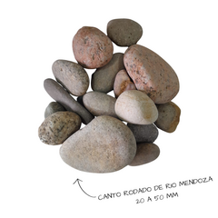 Imagen de Piedra canto rodado de rio de mendoza
