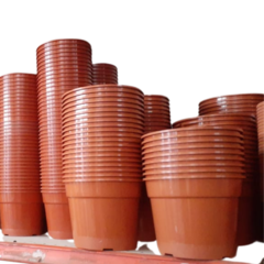 Maceta redonda de plastico Cultivo Nº 15