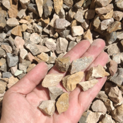 Imagen de Piedra dolomita ocre en Bolson big bag