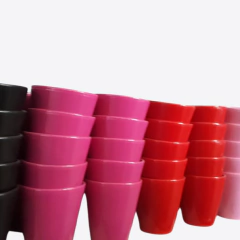 Maceta de barro Icono Pintada / Esmaltada N° 8 - Nuevo Vivero Hanasono