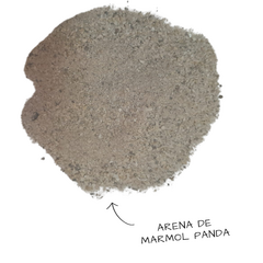 Arena de marmol colores