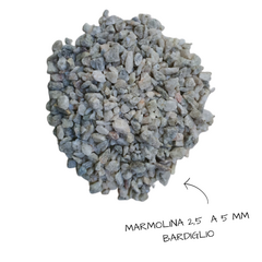 Imagen de Piedra marmolina de 2,5 a 5 Mm. Bolsa de 3 Kg