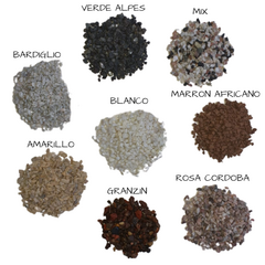 Piedra marmolina de 2,5 a 5 Mm. Bolsa de 3 Kg - comprar online