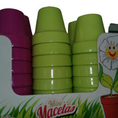 Maceta de barro Comun Pintada / Esmaltada N° 8 en internet