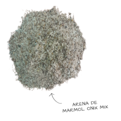 Arena de marmol colores - tienda online