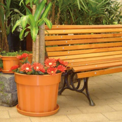 Maceta redonda de plastico Paula - Nuevo Vivero Hanasono