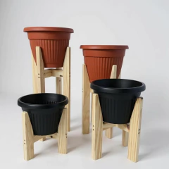 Pie nordico de madera de pino - Nuevo Vivero Hanasono