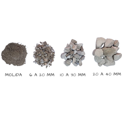 Piedra pometina en bolson big bag - comprar online