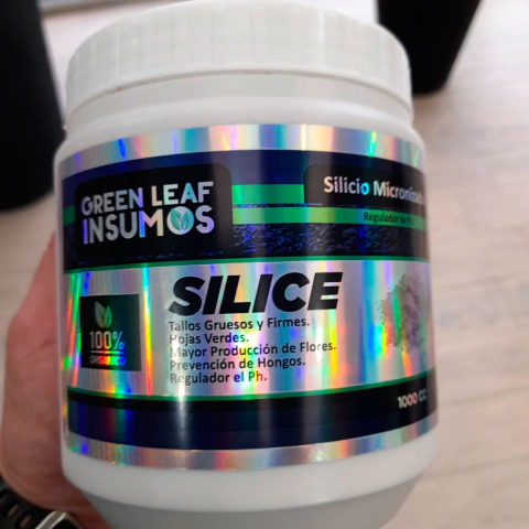 SILICE Silicio Micronizado 200cc - Greenleaf