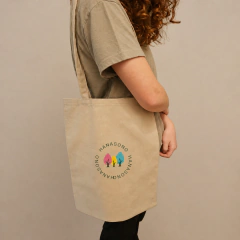 Bolsa Tote Beige Arbolitos - comprar online