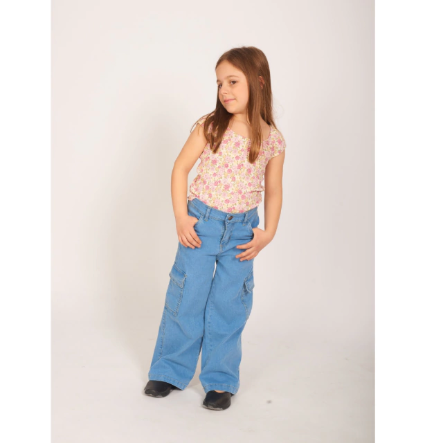 Pantalon Wide Leg Jean